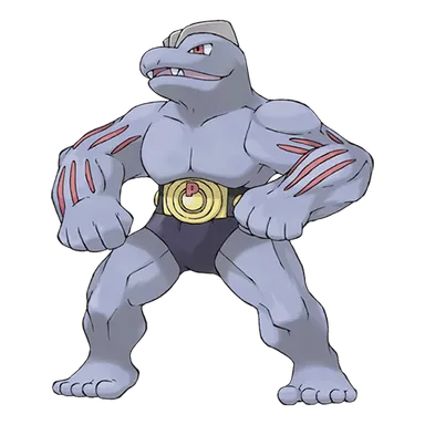 official artwork of machoke